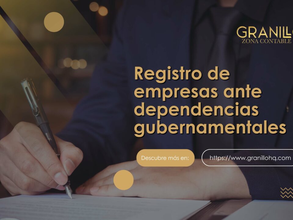 Registro de Empresas ante Dependencias Gubernamentales