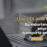 que es carta porte