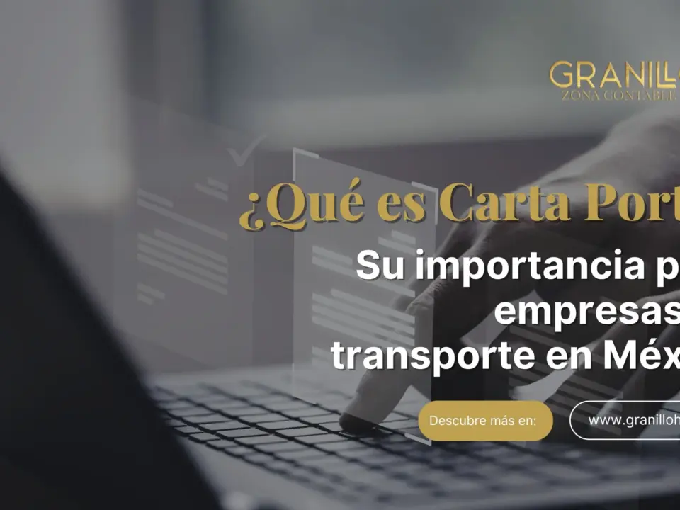que es carta porte